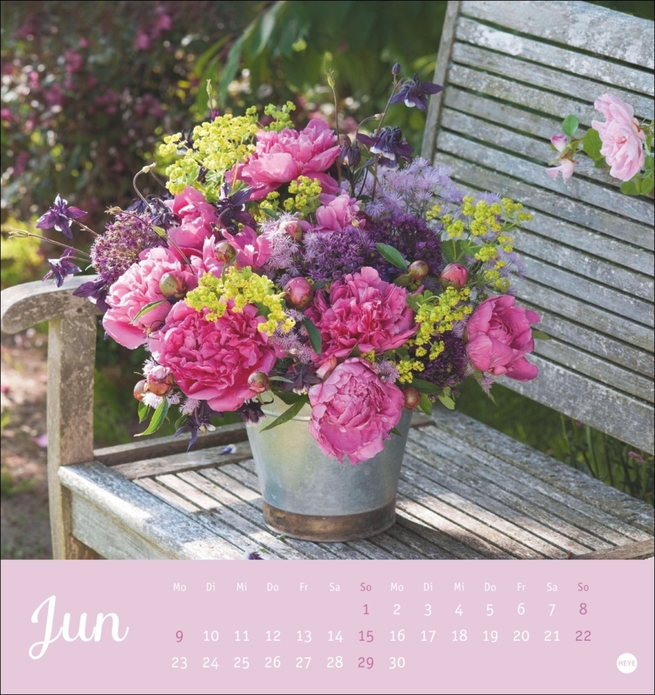 Bild: 9783756406937 | Herzliche Blumengrüße Postkartenkalender 2025 | Kalender | 13 S.