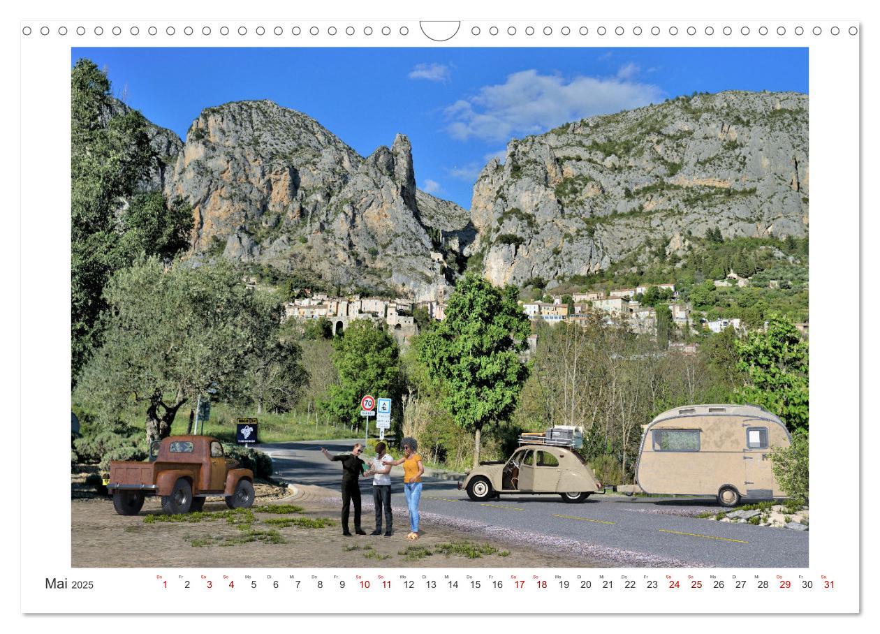 Bild: 9783435069798 | Vintage Caravaning (Wandkalender 2025 DIN A3 quer), CALVENDO...