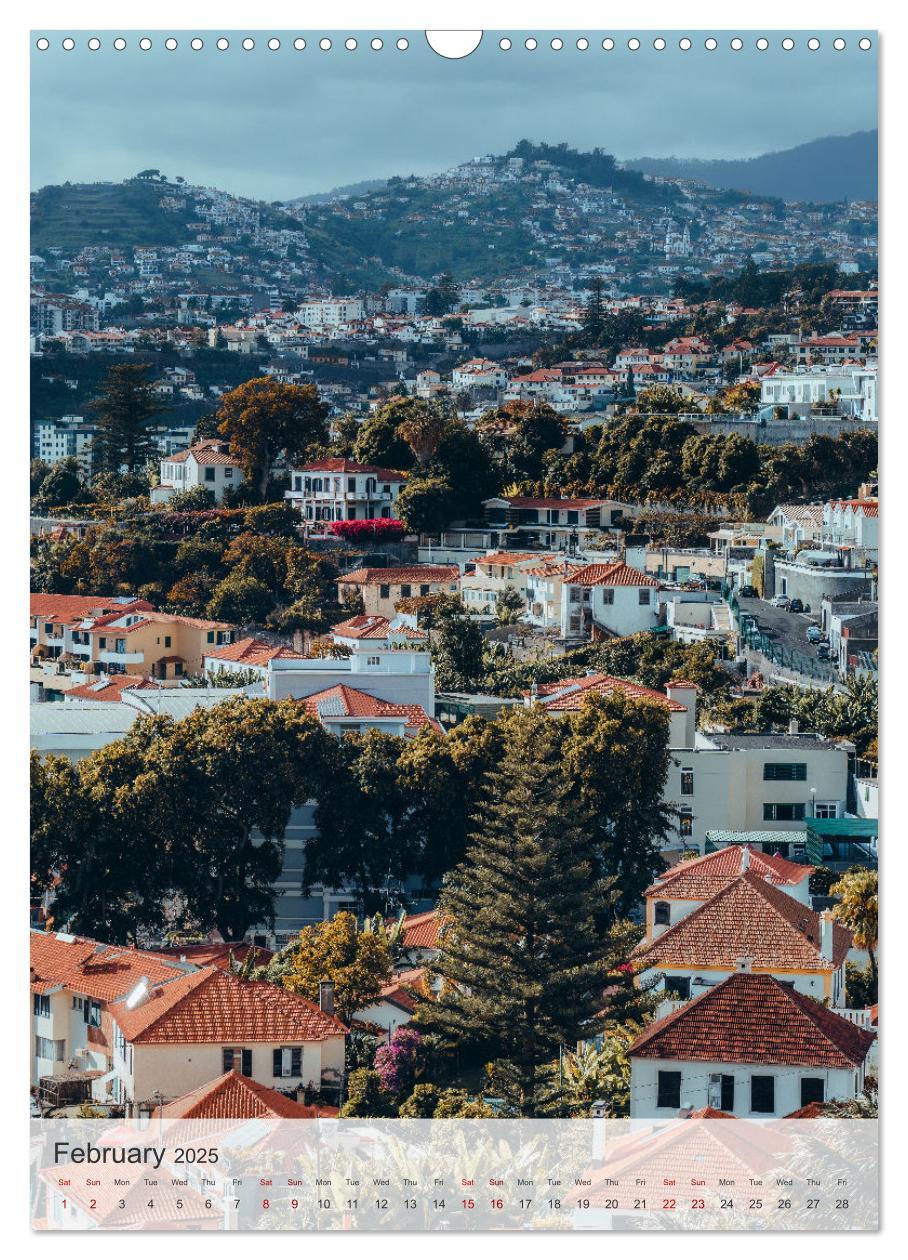 Bild: 9781325968077 | The Flower Island Madeira (Wall Calendar 2025 DIN A3 portrait),...