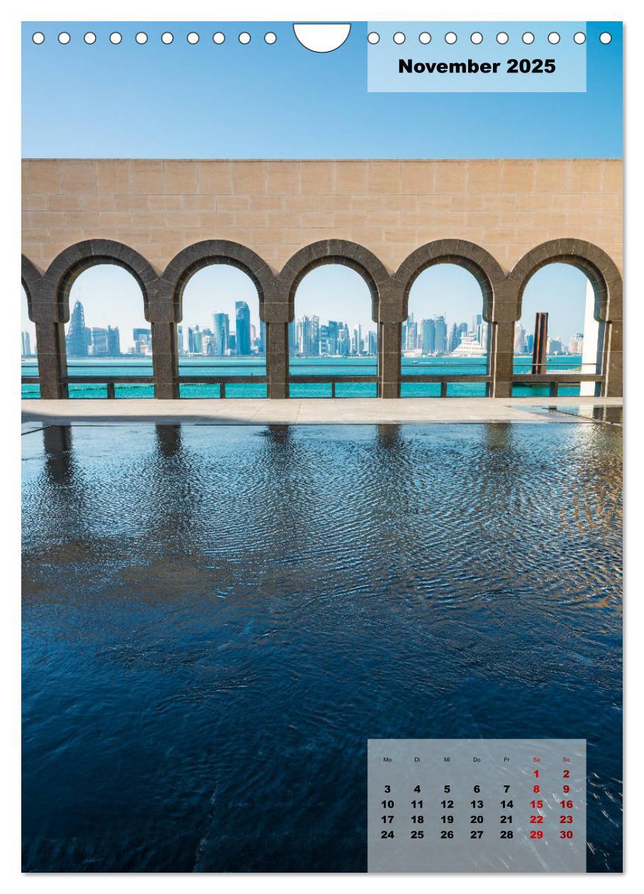 Bild: 9783435946006 | Doha Leuchtende Hauptstadt von Katar (Wandkalender 2025 DIN A4...