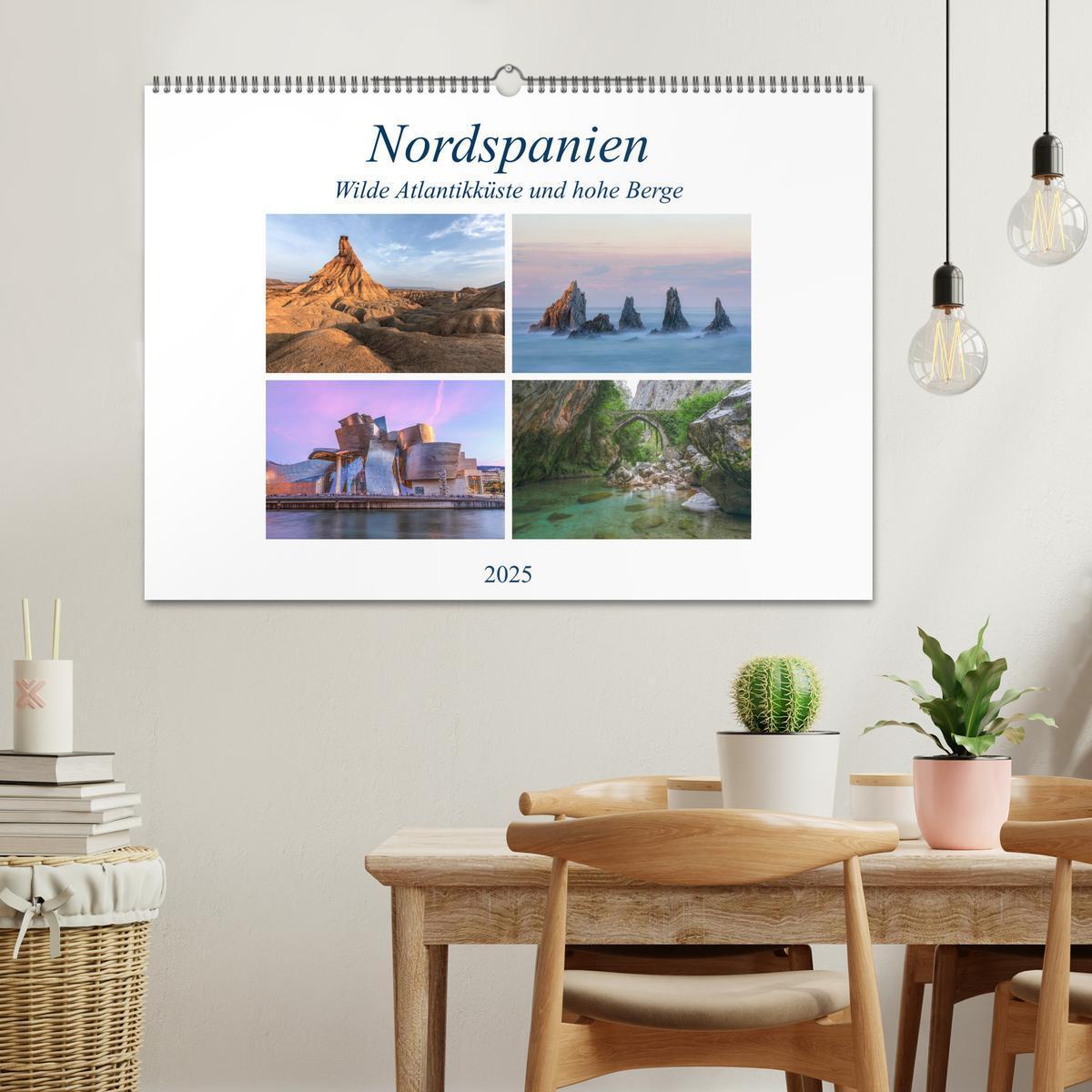 Bild: 9783435272334 | Nordspanien, wilde Atlantikküste und hohe Berge (Wandkalender 2025...