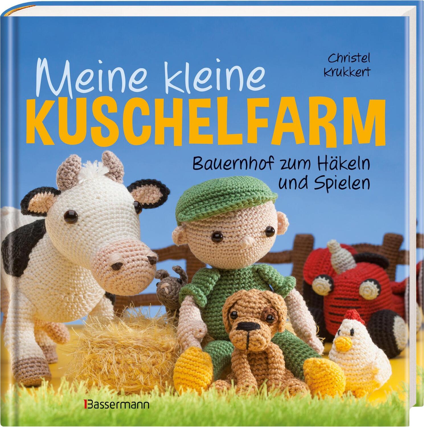 Bild: 9783809436645 | Meine kleine Kuschelfarm | Bauernhof zum Häkeln und Spielen | Krukkert