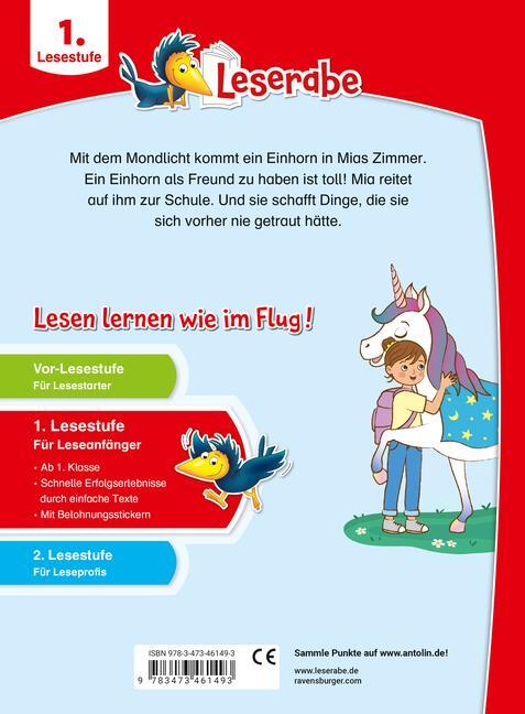 Bild: 9783473461493 | Mein Freund, das Einhorn - Leserabe ab 1. Klasse - Erstlesebuch für...