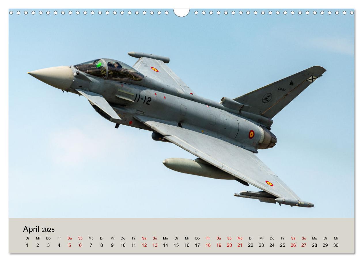 Bild: 9783435178780 | Kampfjet Eurofighter Typhoon (Wandkalender 2025 DIN A3 quer),...