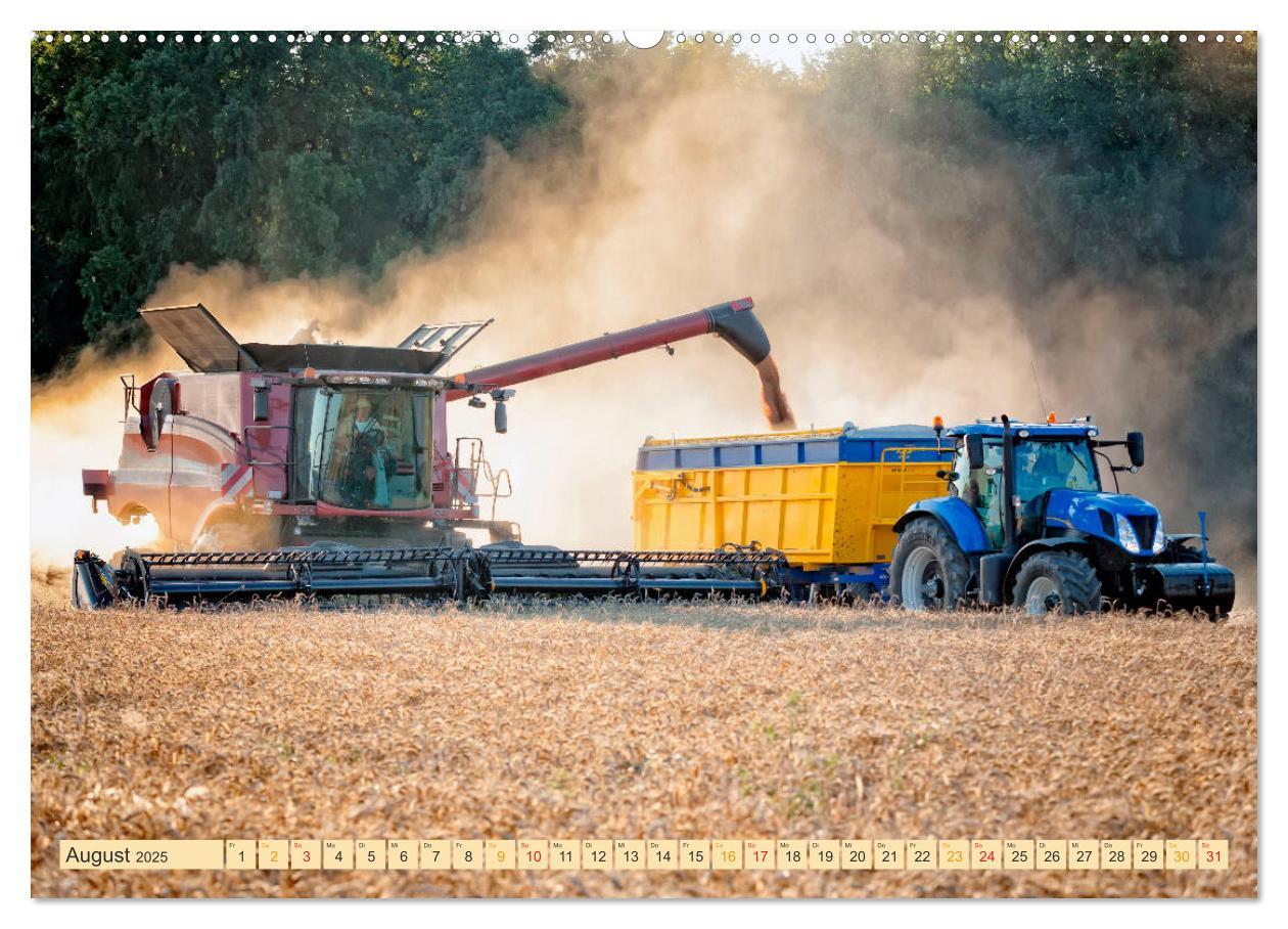 Bild: 9783435291342 | Giganten in der Landwirtschaft - Mähdrescher (Wandkalender 2025 DIN...