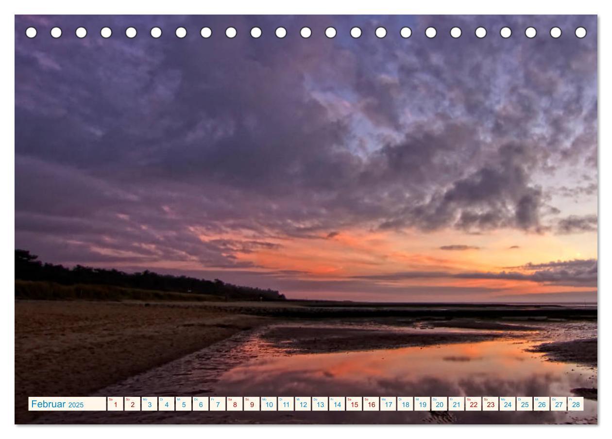 Bild: 9783435416226 | Sonnenuntergänge, an der Nordseeküste vor Cuxhaven (Tischkalender...