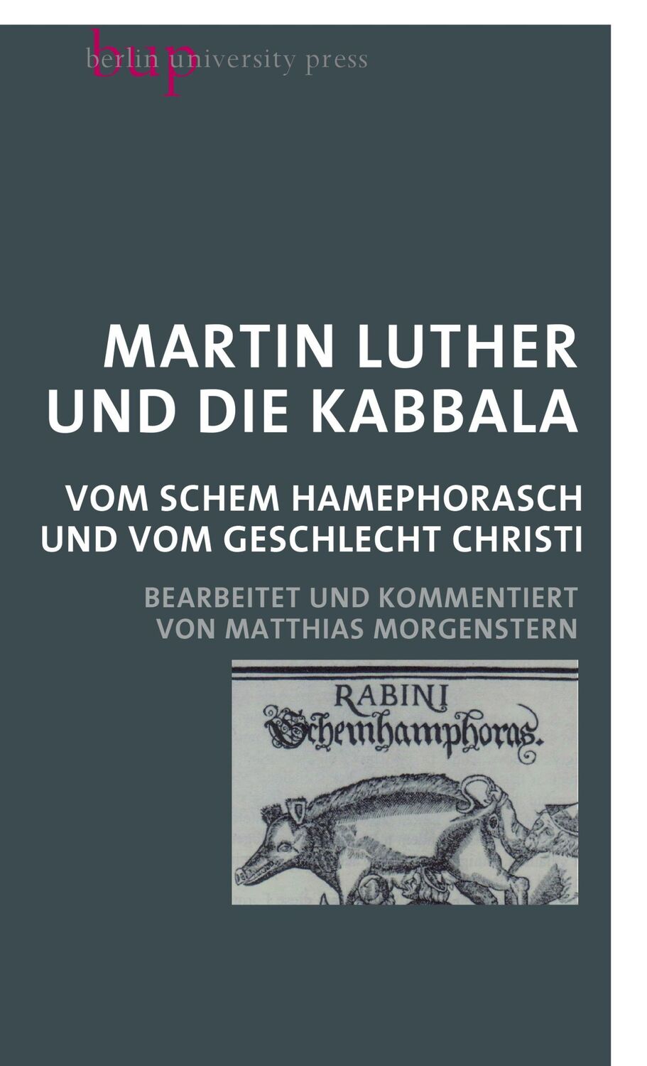 Cover: 9783737413275 | Martin Luther und die Kabbala | Martin Luther | Buch | 298 S. | 2017