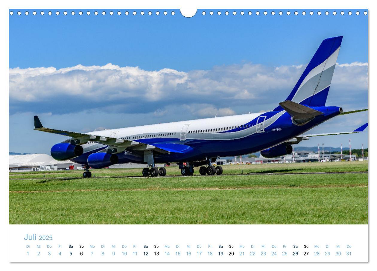 Bild: 9783383924965 | Vierstrahlige Jets (Wandkalender 2025 DIN A3 quer), CALVENDO...