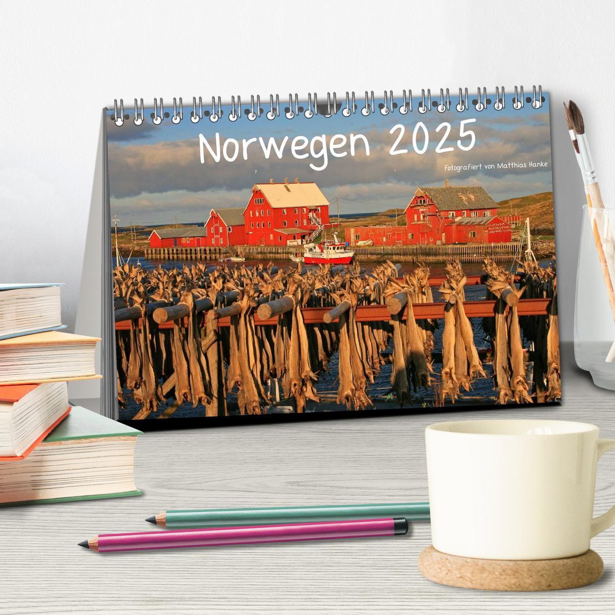 Bild: 9783435792658 | Norwegen 2025 (Tischkalender 2025 DIN A5 quer), CALVENDO...