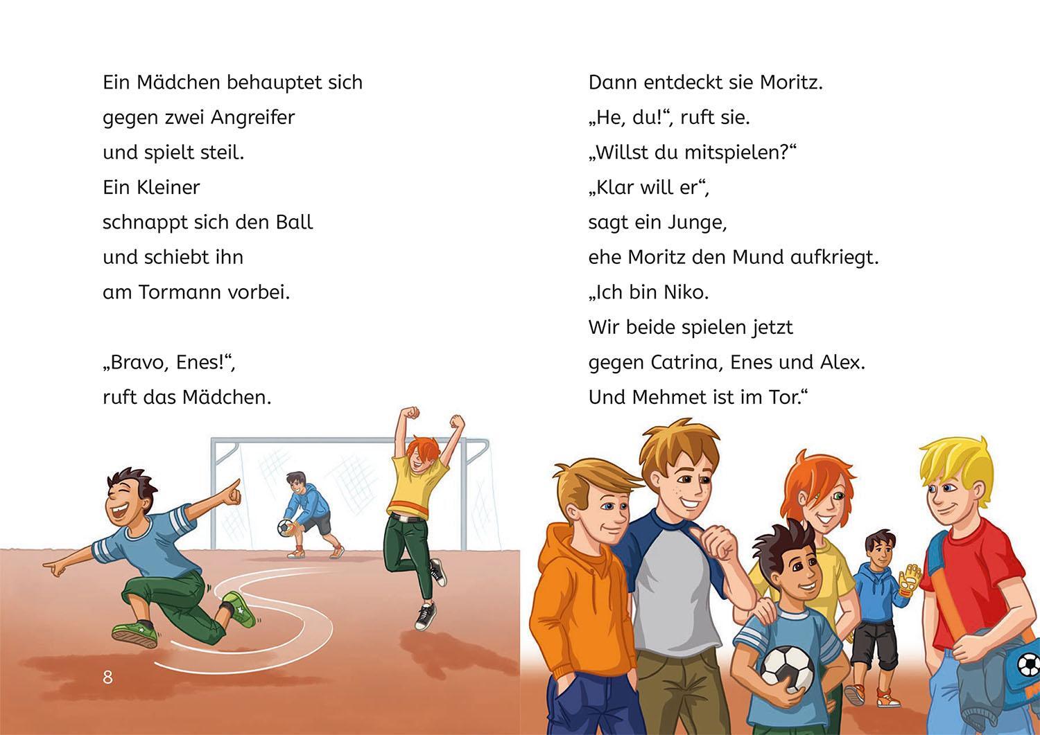 Bild: 9783440176214 | Teufelskicker, Bücherhelden 1. Klasse, Moritz macht das Spiel | Buch