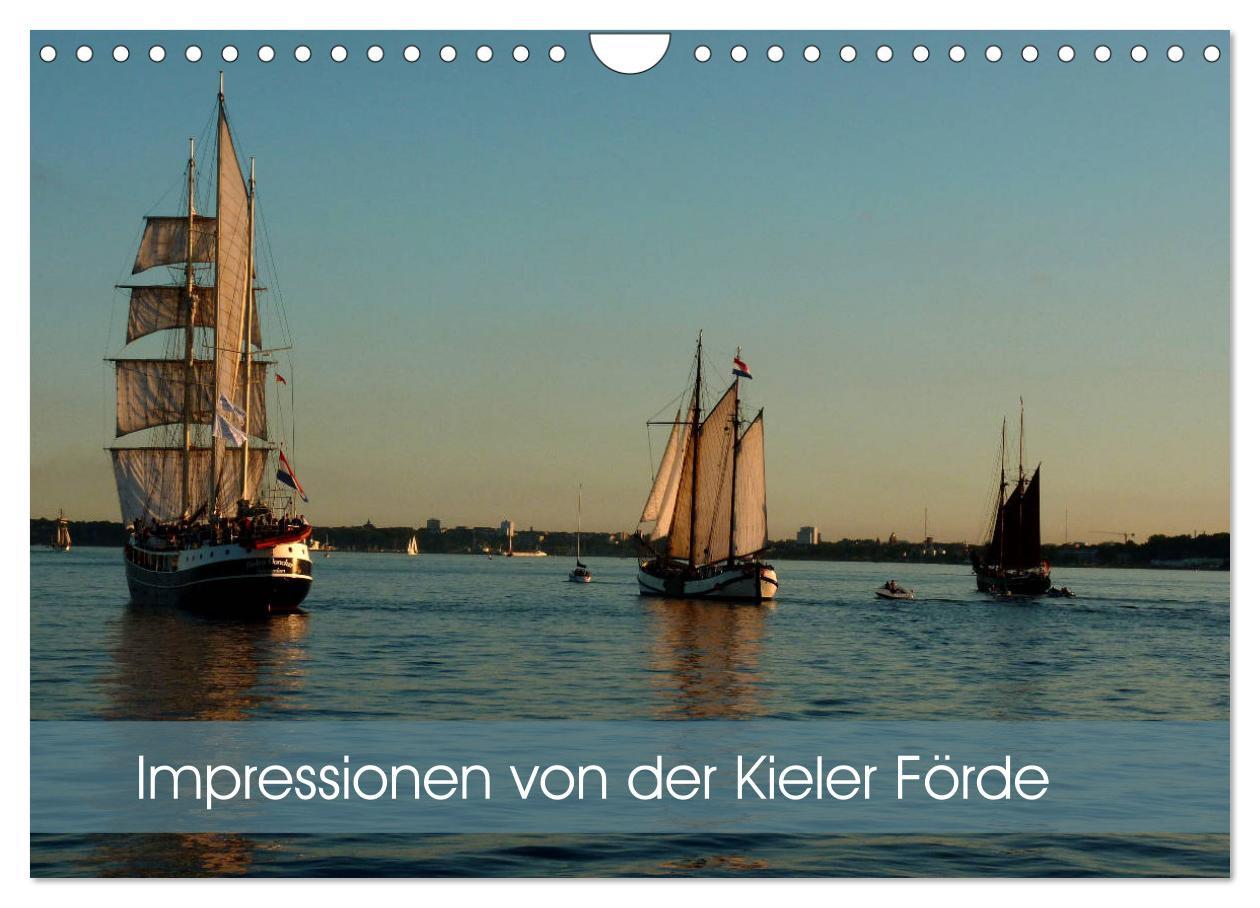 Cover: 9783435454181 | Impressionen von der Kieler Förde (Wandkalender 2025 DIN A4 quer),...