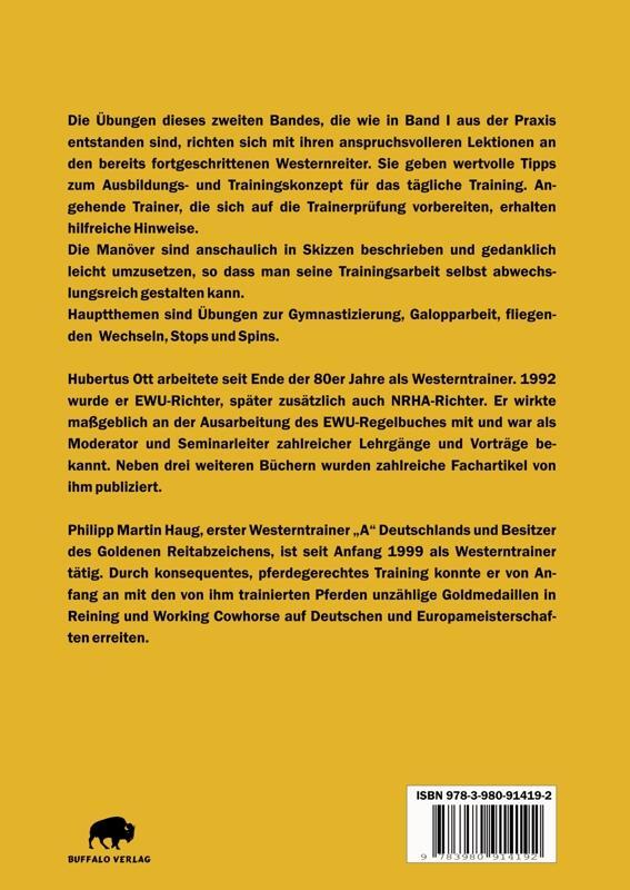 Rückseite: 9783980914192 | 100 Übungen für Westernreiter 2 | Übungen für Fortgeschrittene | Buch