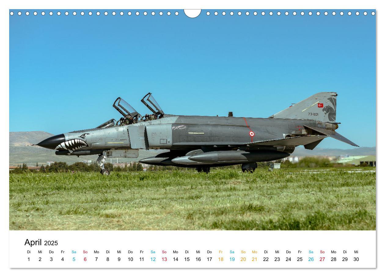 Bild: 9783435065370 | Die letzten McDonnell Douglas F-4 Phantom II (Wandkalender 2025 DIN...