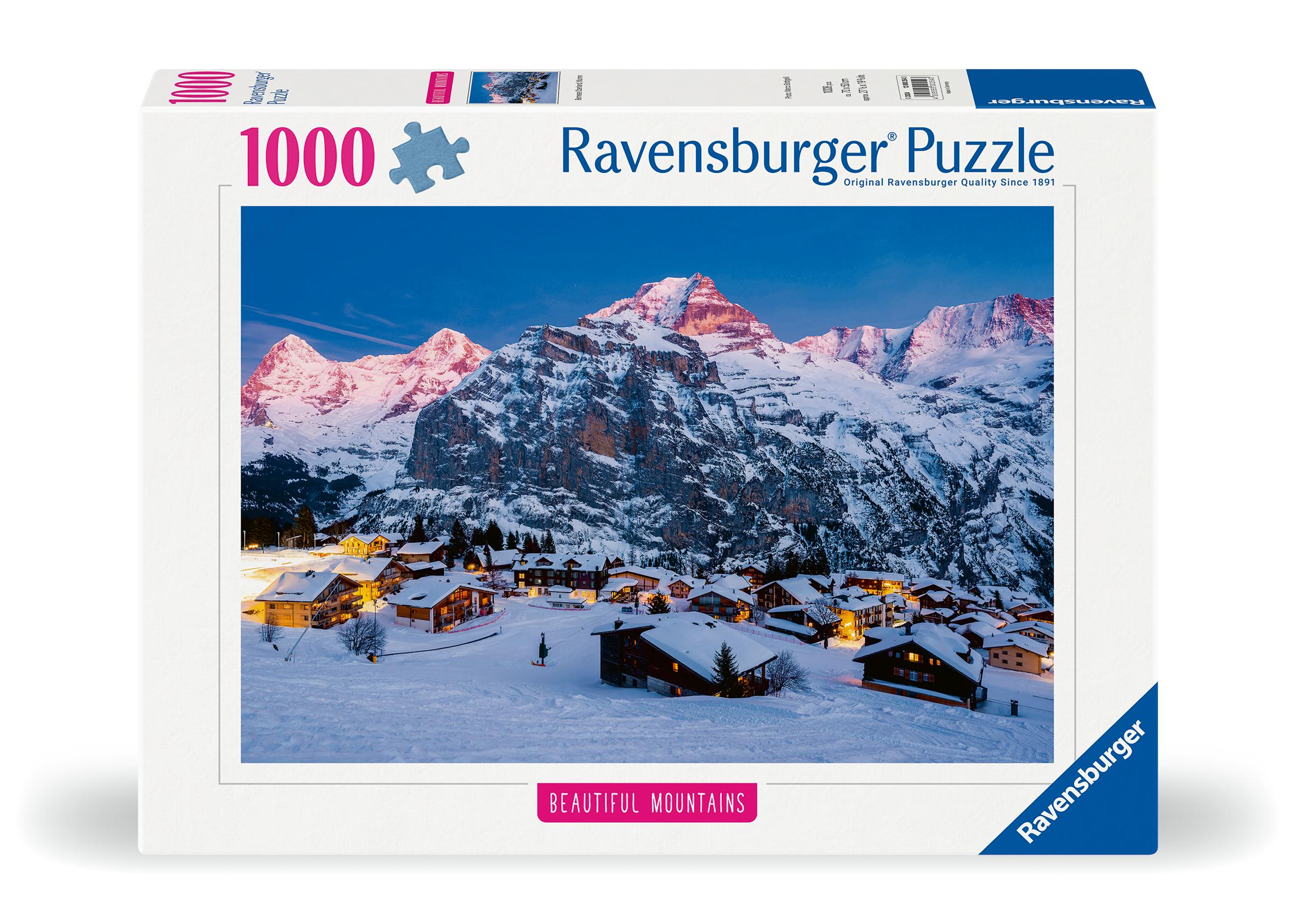 Cover: 4005555002543 | Ravensburger Puzzle 12000254 - Berner Oberland, Mürren - 1000 Teile...