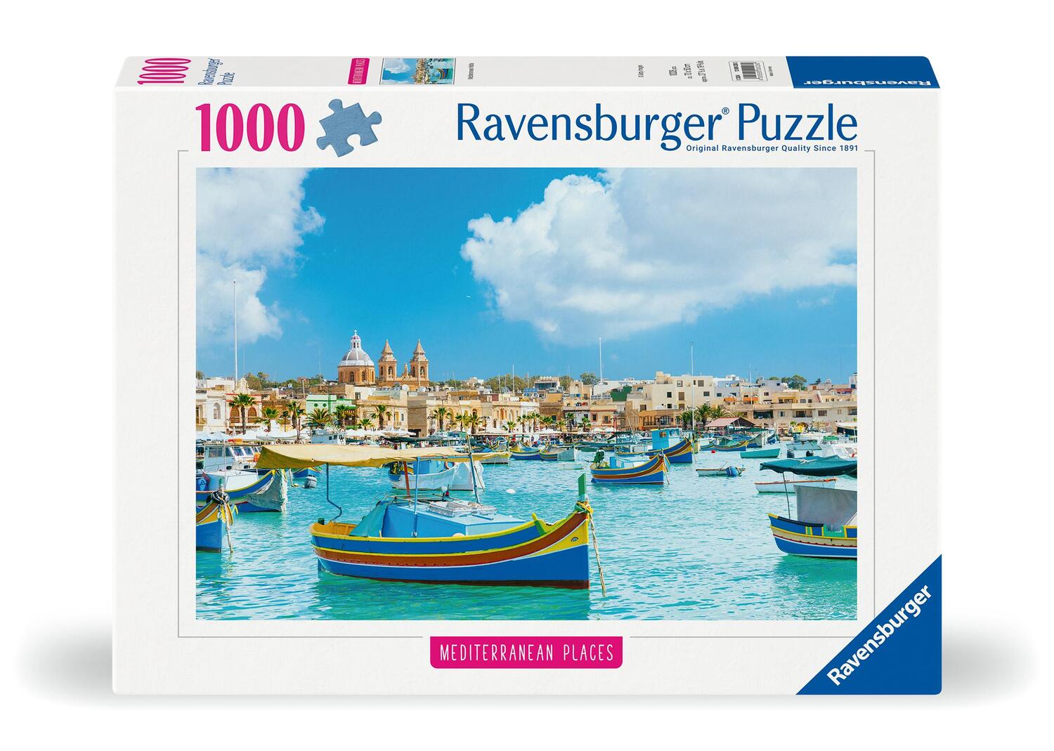 Cover: 4005555000280 | Ravensburger Puzzle 12000028 - Mediterranean Places Malta - 1000...