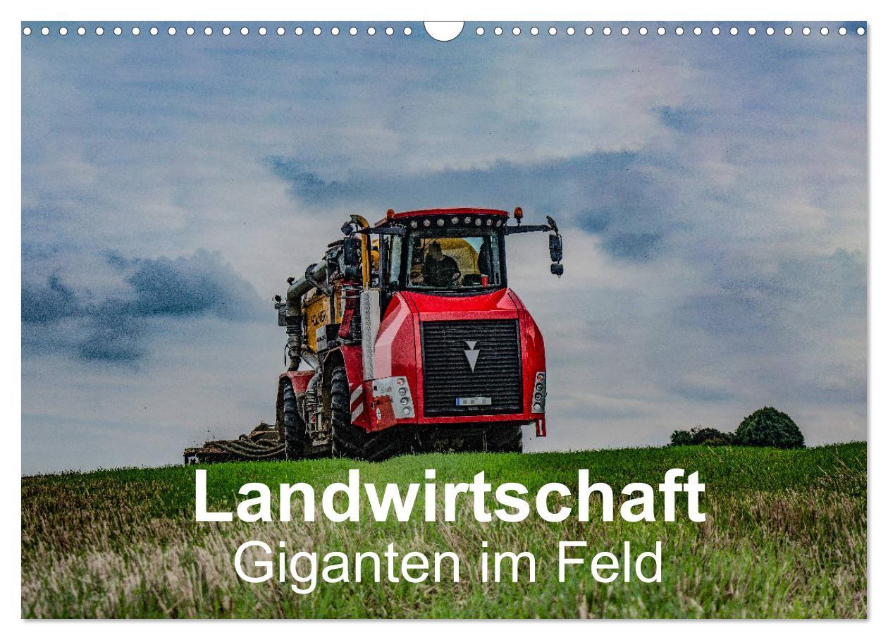 Cover: 9783435239344 | Landwirtschaft - Giganten im Feld (Wandkalender 2025 DIN A3 quer),...