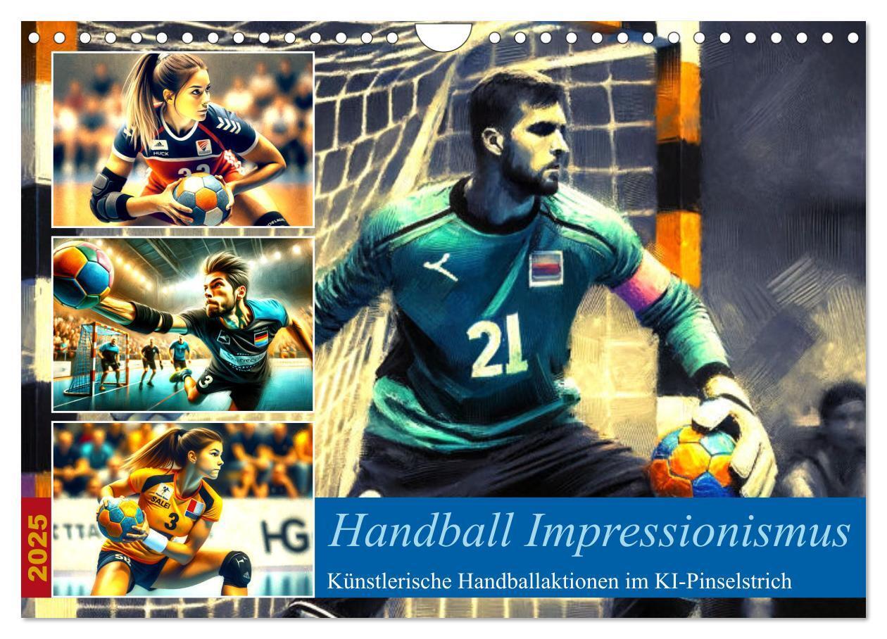 Cover: 9783383775017 | Handball Impressionismus, Künstlerische Handballaktionen im...