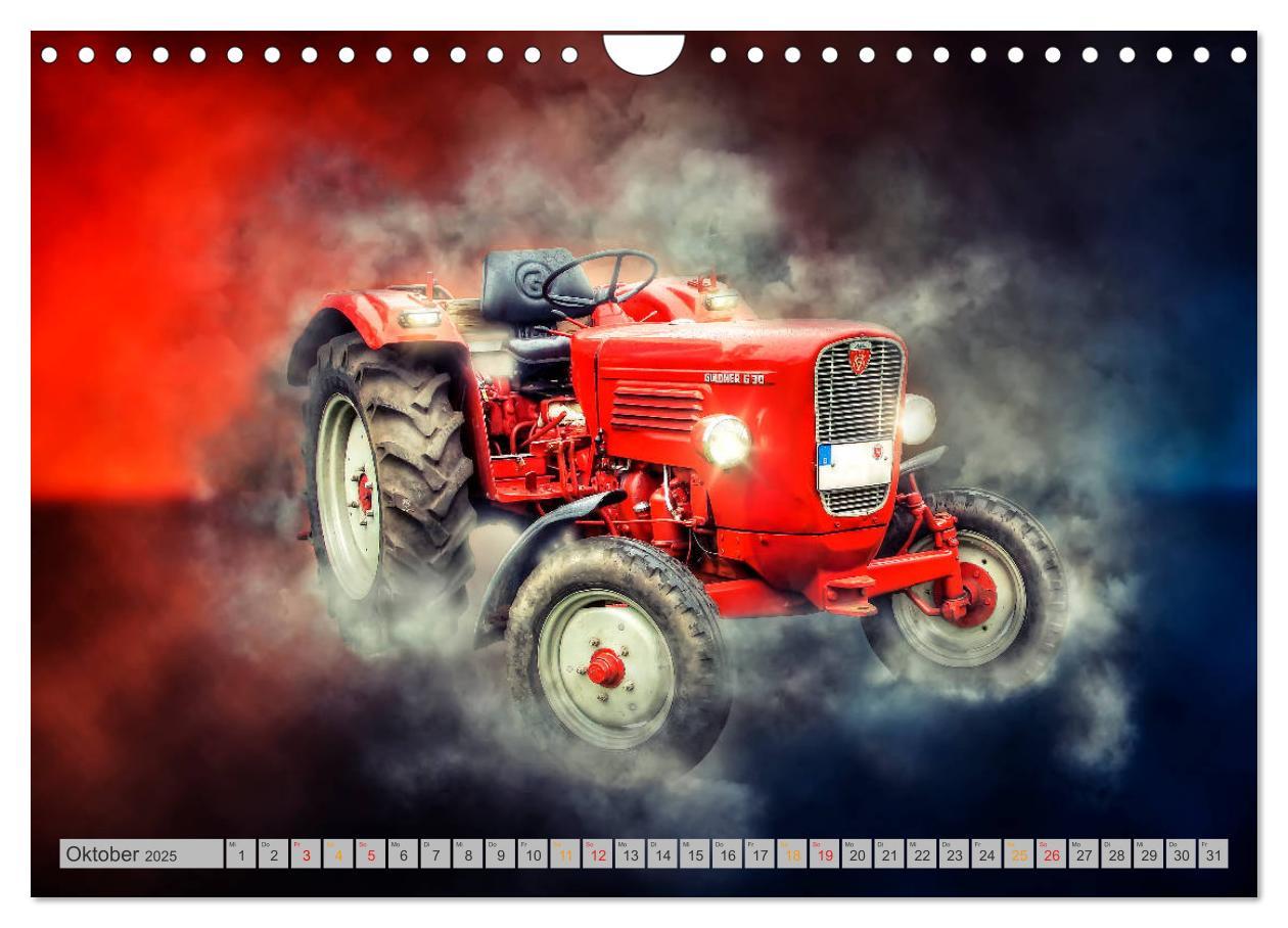 Bild: 9783435327652 | Traktor Legenden (Wandkalender 2025 DIN A4 quer), CALVENDO...