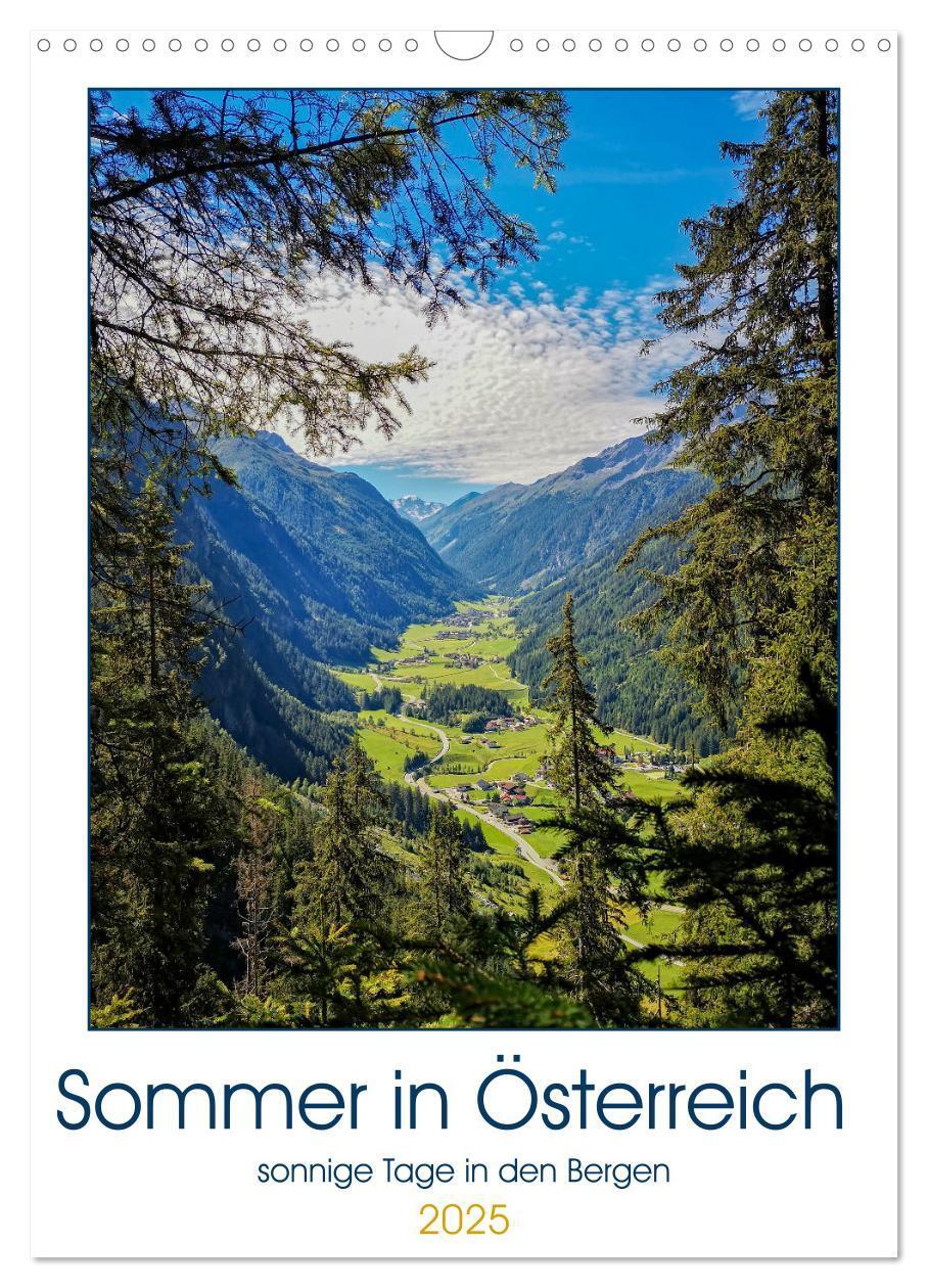 Cover: 9783435924042 | Sommer in Österreich - sonnige Tage in den Bergen (Wandkalender...