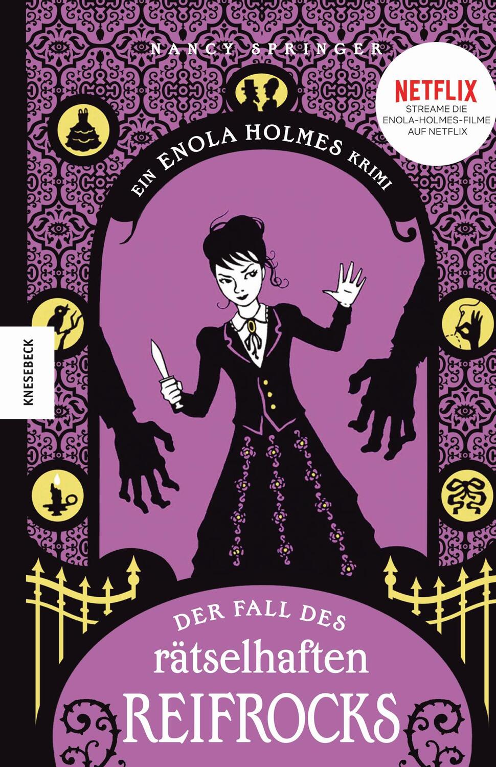 Cover: 9783957282644 | Der Fall des rätselhaften Reifrocks | Ein Enola-Holmes-Krimi: Band 5