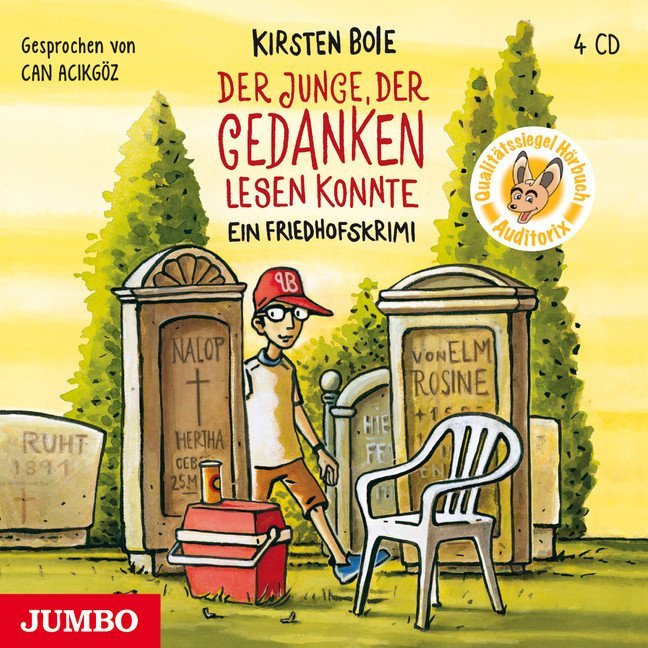 Cover: 9783833729782 | Der Junge, der Gedanken lesen konnte, 4 Audio-CDs | Ein Friedhofskrimi