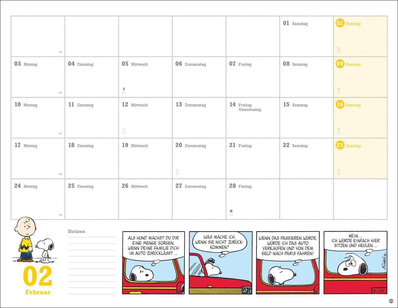 Bild: 9783756405244 | Peanuts Monatsplaner 2025 | Heye | Kalender | Spiralbindung | 15 S.