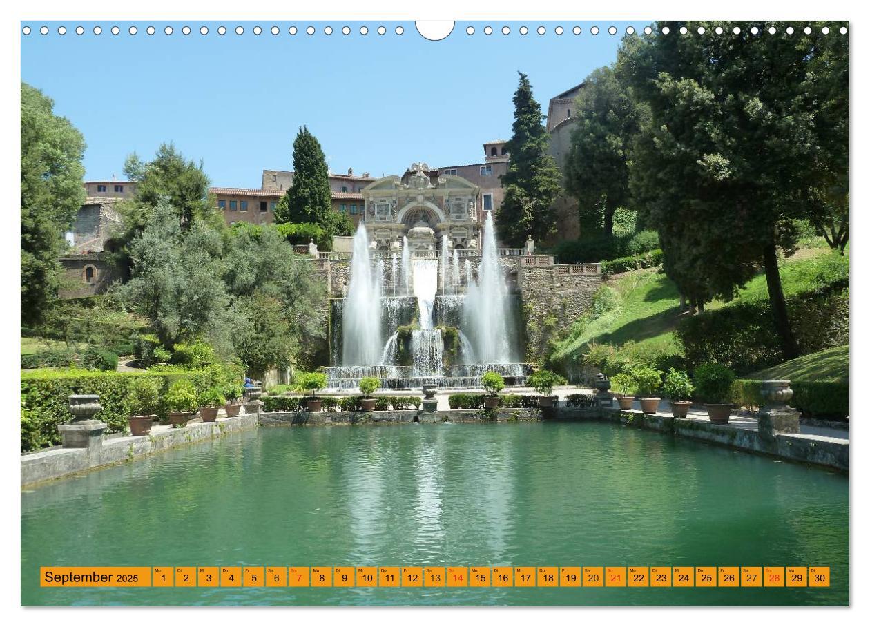 Bild: 9783435839391 | Die hängenden Gärten von Tivoli - Die Villa d'Este (Wandkalender...