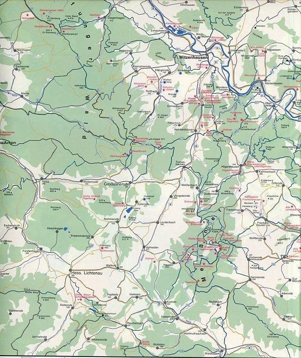 Bild: 9783932767210 | Naturpark Meißner und Kaufunger Wald 1 : 100 000. Geologische...