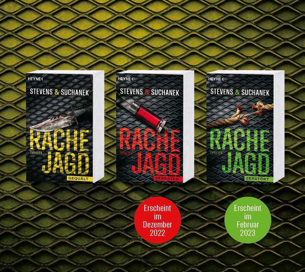 Bild: 9783453441286 | Rachejagd - Gequält | Thriller | Nica Stevens (u. a.) | Taschenbuch