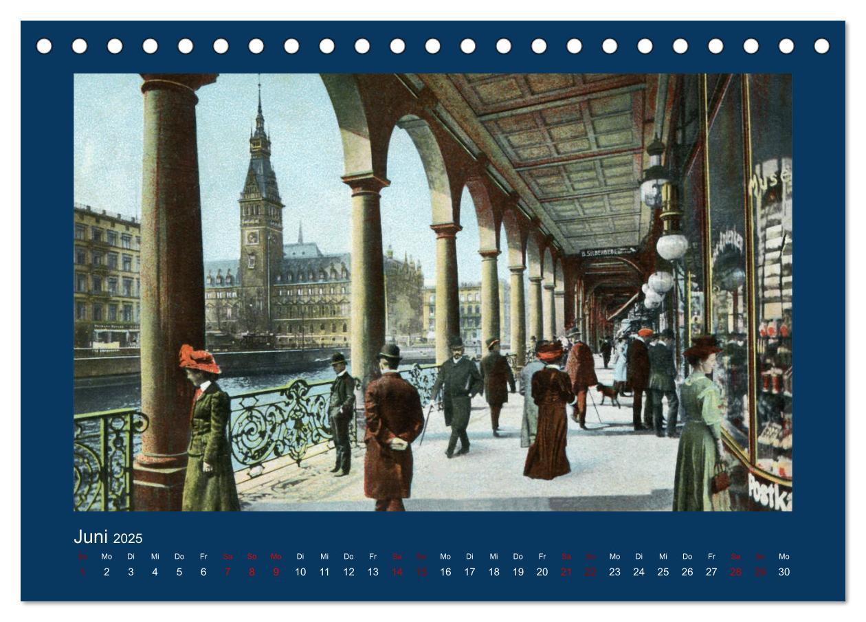 Bild: 9783435259915 | Lebendiges Hamburg von 1888 bis 1918 (Tischkalender 2025 DIN A5...