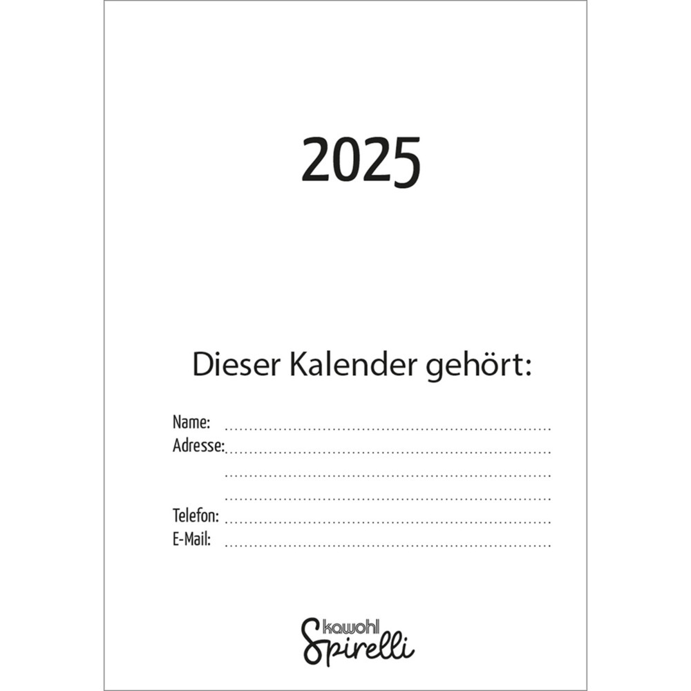 Bild: 9783754869758 | Ich bin dir immer nah 2025 | Termin-Kalender für unterwegs | Zachmann