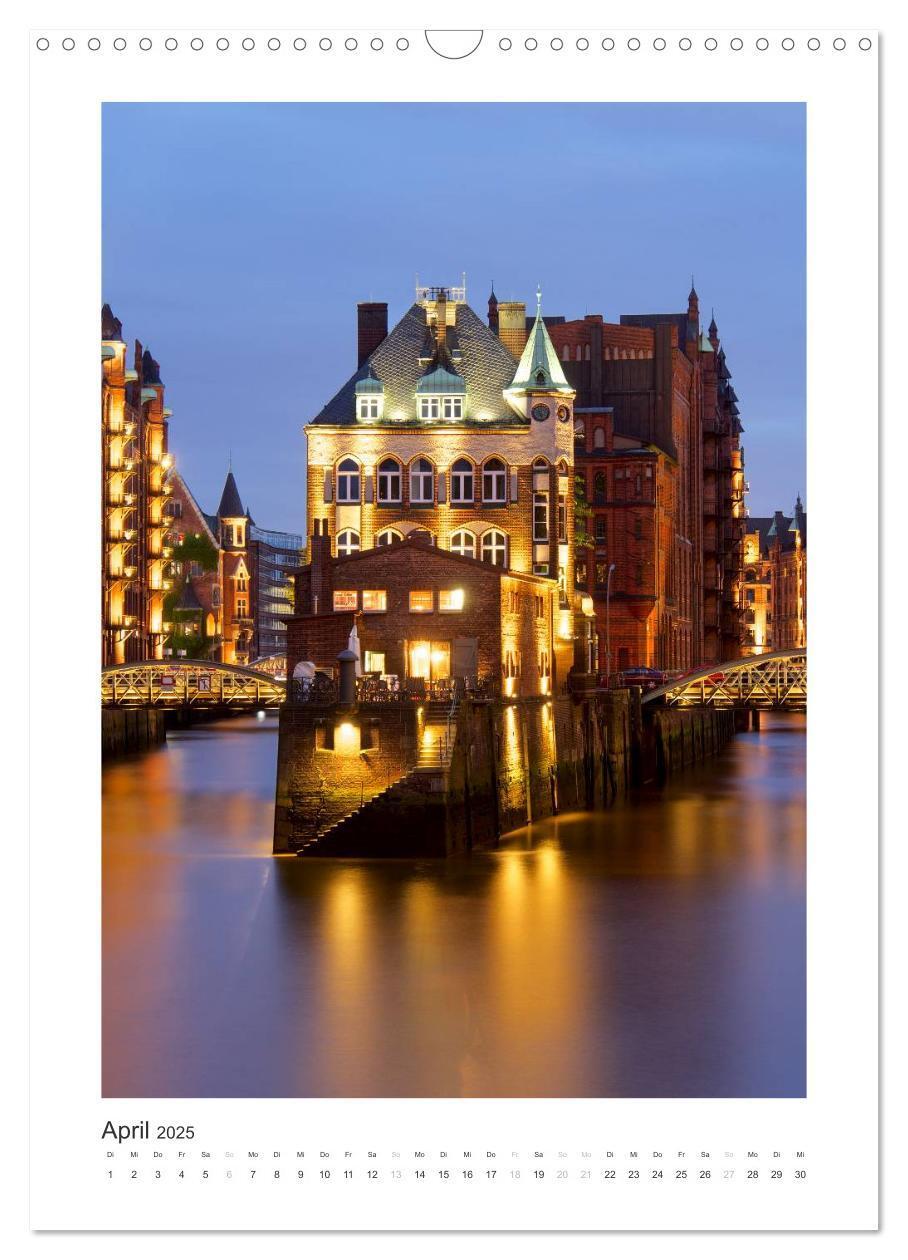 Bild: 9783457049518 | Hamburg Vertical (Wandkalender 2025 DIN A3 hoch), CALVENDO...