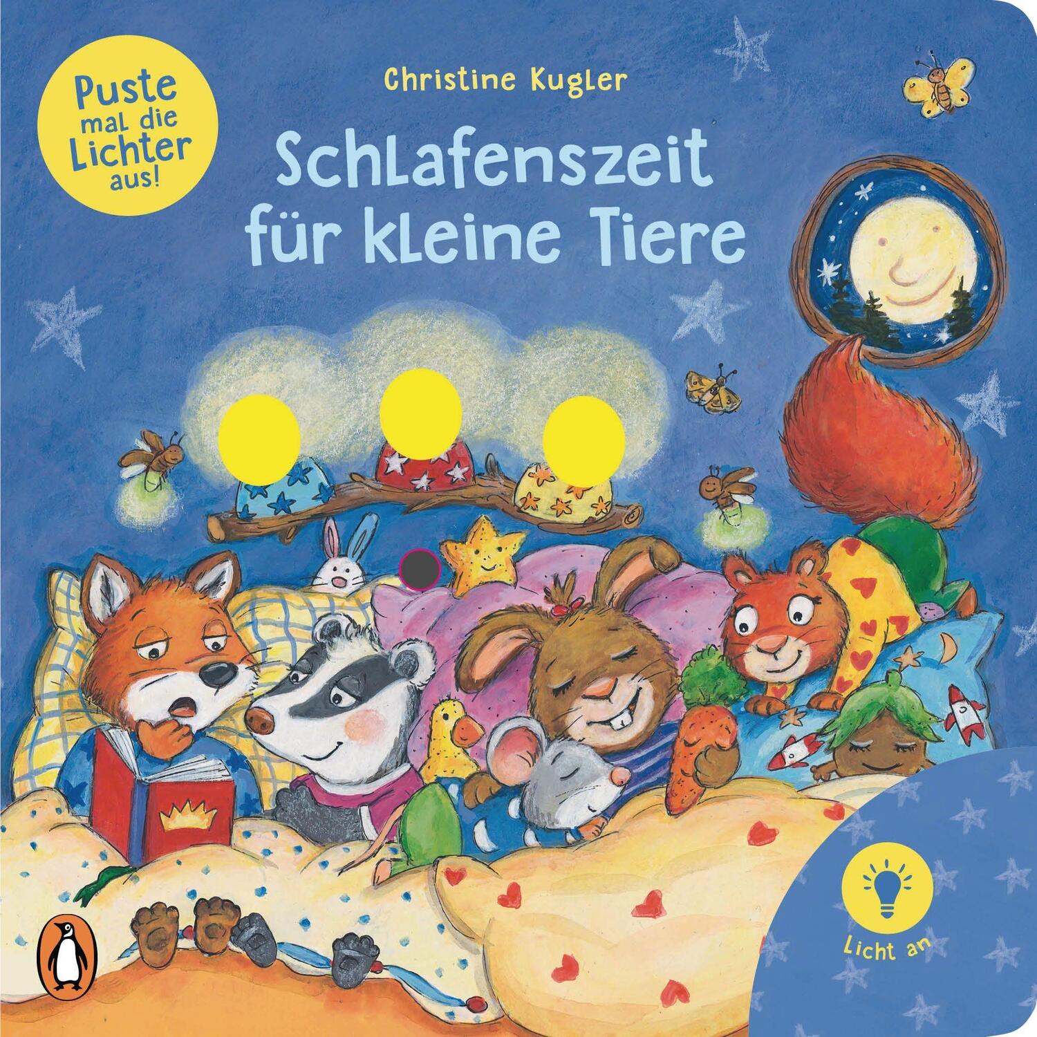 Cover: 9783328300397 | Puste mal die Lichter aus! - Schlafenszeit für kleine Tiere | Kugler