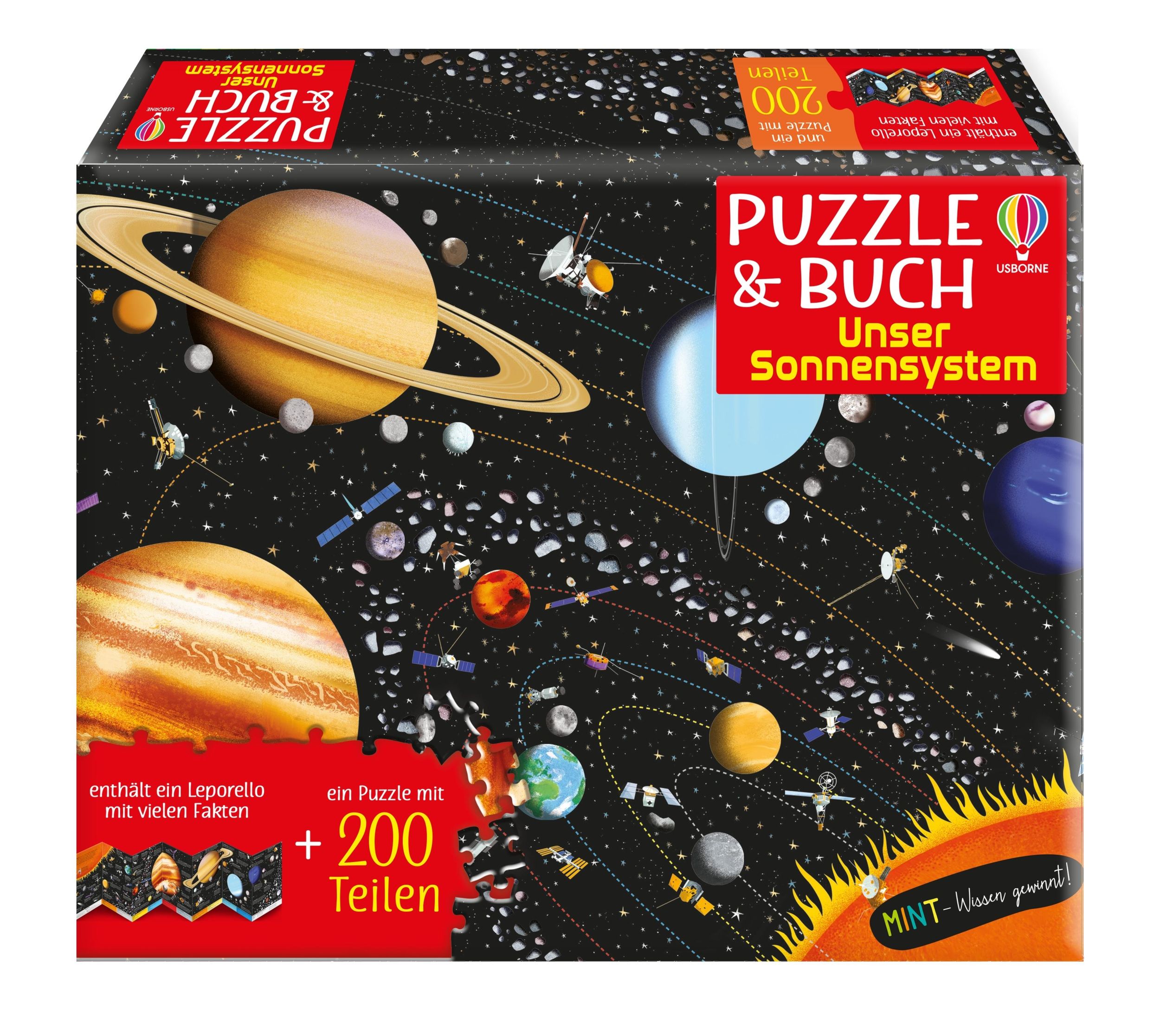 Cover: 9781035703012 | MINT - Wissen gewinnt! Puzzle &amp; Buch: Unser Sonnensystem | Sam Smith