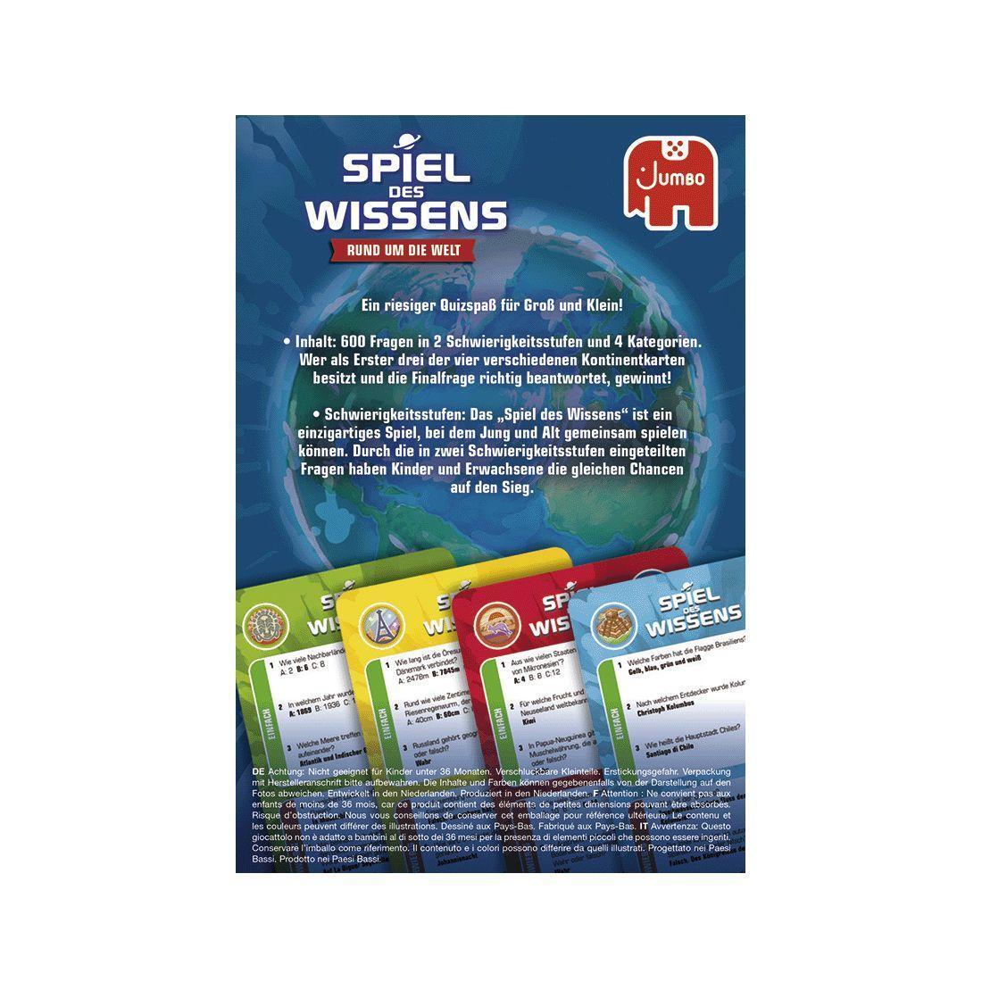 Bild: 8710126021675 | Spiel des Wissens - Rund um die Welt Kartenspiel | Spiel | Deutsch