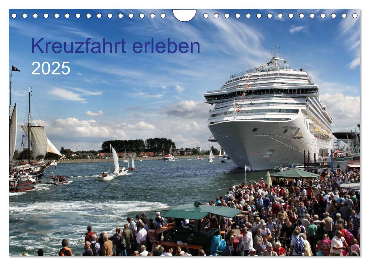 Cover: 9783435634965 | Kreuzfahrt erleben (Wandkalender 2025 DIN A4 quer), CALVENDO...