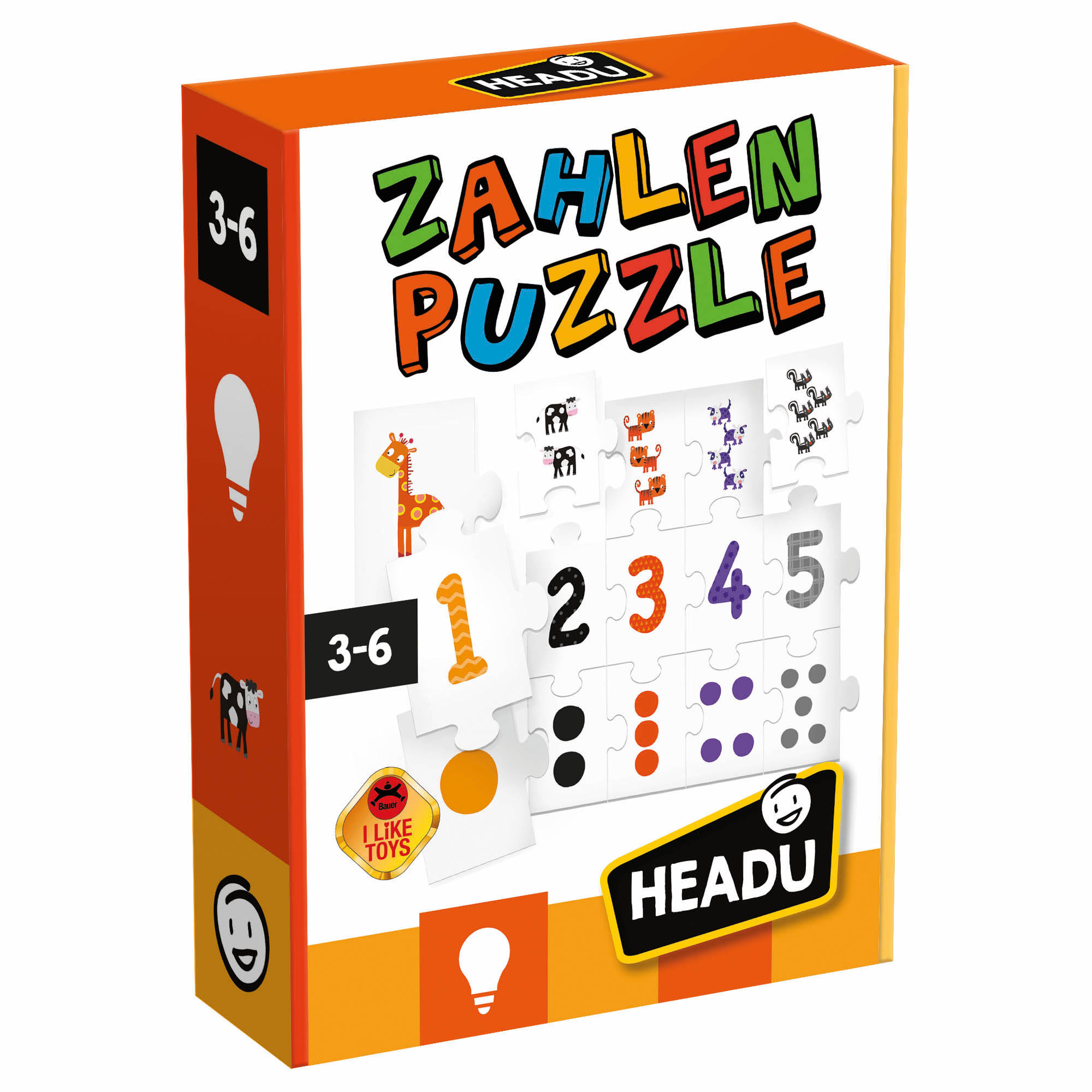 Cover: 8057592352521 | Zahlenpuzzle | 2022 | Headu | EAN 8057592352521