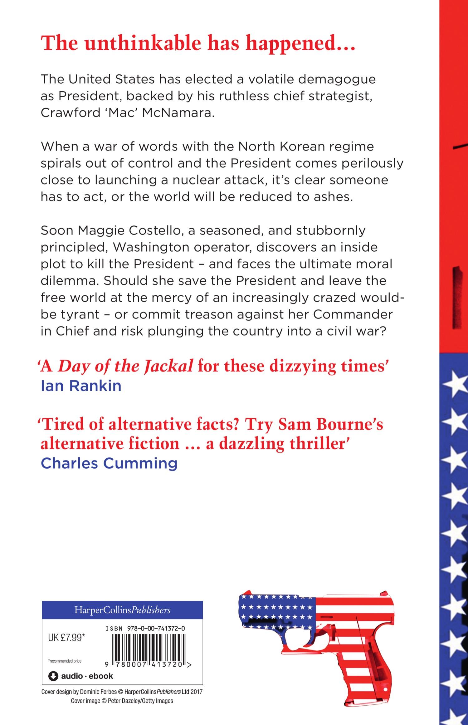 Rückseite: 9780007413720 | To Kill the President | Sam Bourne | Taschenbuch | Englisch | 2017