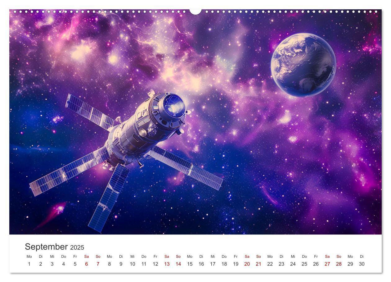 Bild: 9783383821080 | Sternenreisen - Ein kosmischer Kalender (Wandkalender 2025 DIN A2...