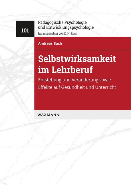 Cover: 9783830945161 | Selbstwirksamkeit im Lehrberuf | Andreas Bach | Taschenbuch | 442 S.