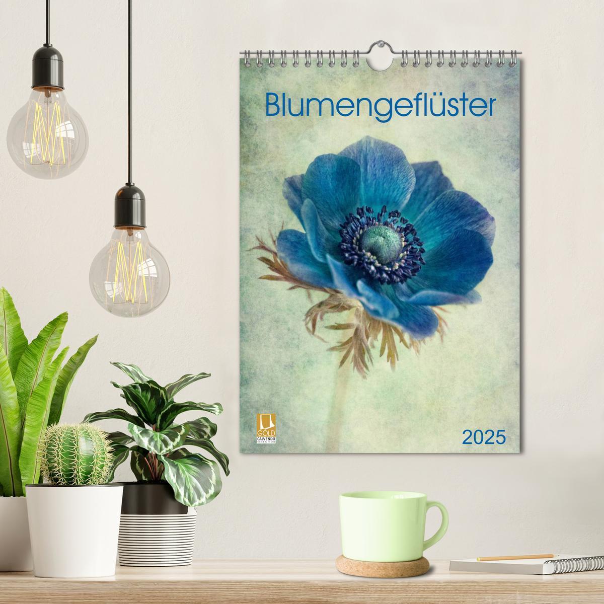 Bild: 9783457048801 | Blumengeflüster (Wandkalender 2025 DIN A4 hoch), CALVENDO...