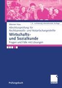 Cover: 9783409897563 | Wirtschafts- und Sozialkunde | Fragen und Fälle mit Lösungen | Hau