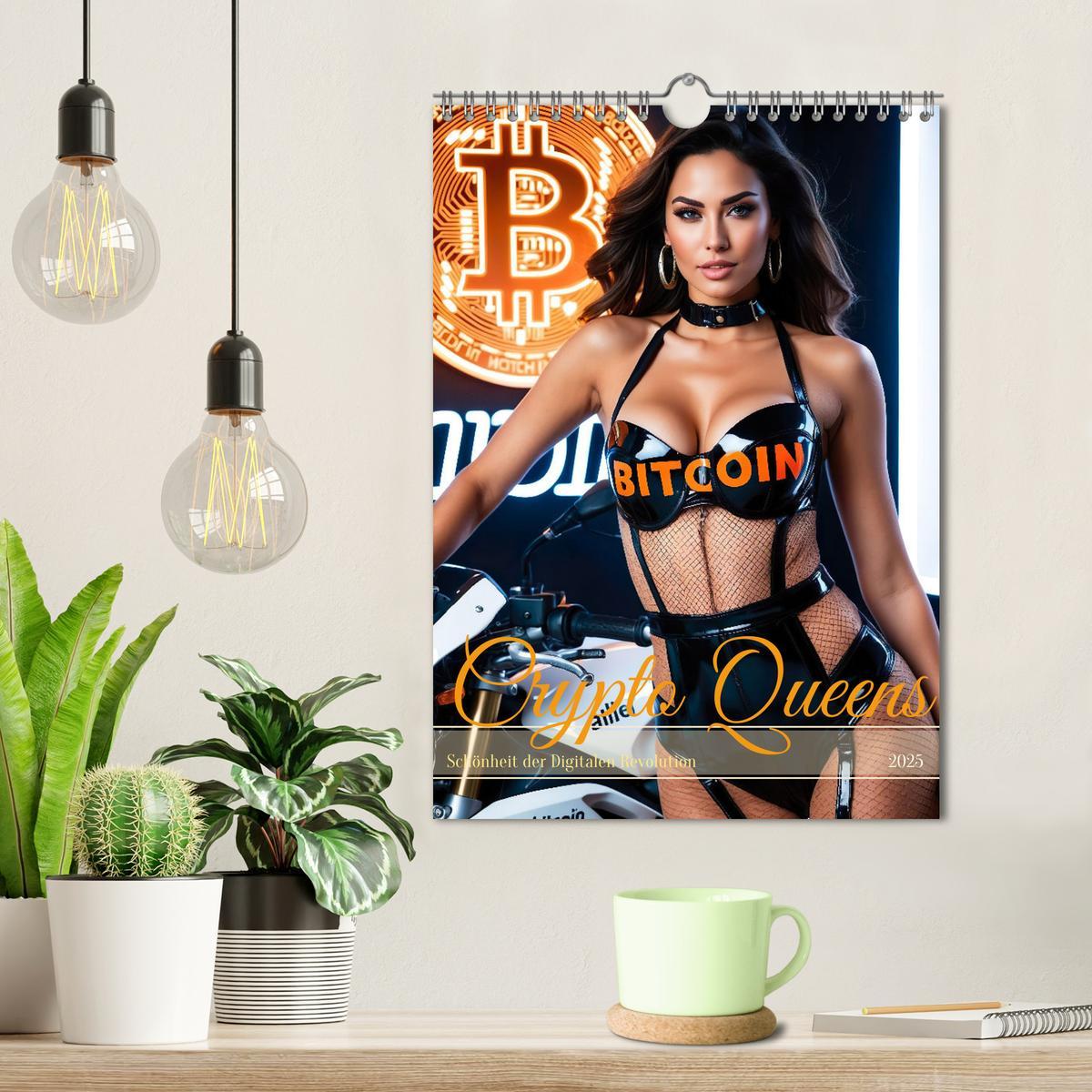 Bild: 9783457152720 | Crypto Queens: Schönheit der Digitalen Revolution (Wandkalender...