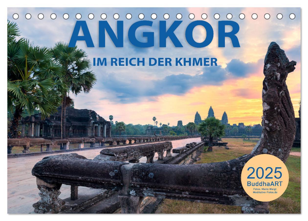 Cover: 9783435078349 | ANGKOR - IM REICH DER KHMER (Tischkalender 2025 DIN A5 quer),...