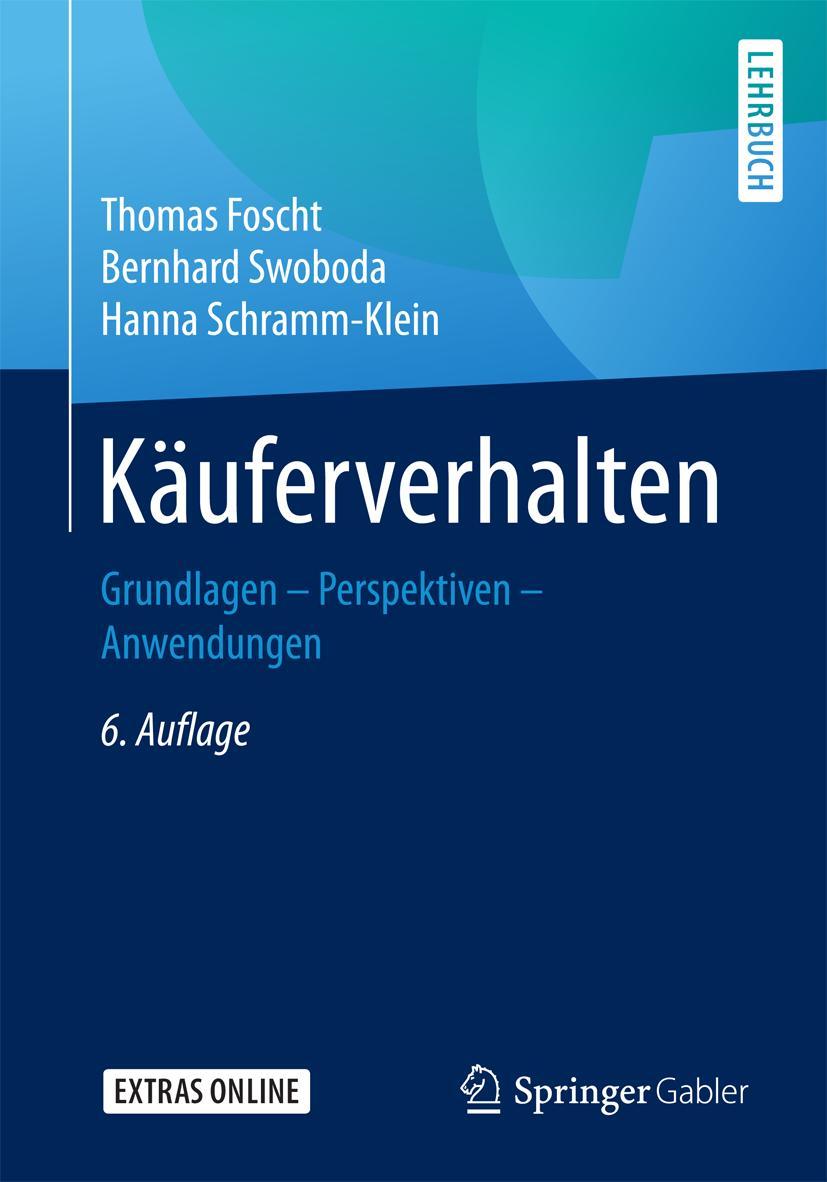 Cover: 9783658174644 | Käuferverhalten | Grundlagen - Perspektiven - Anwendungen | Buch | xiv