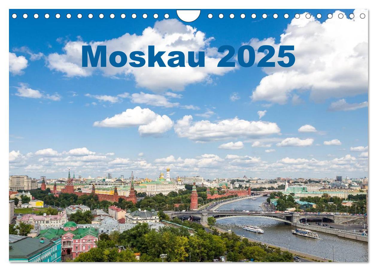 Cover: 9783435644537 | Moskau 2025 (Wandkalender 2025 DIN A4 quer), CALVENDO Monatskalender