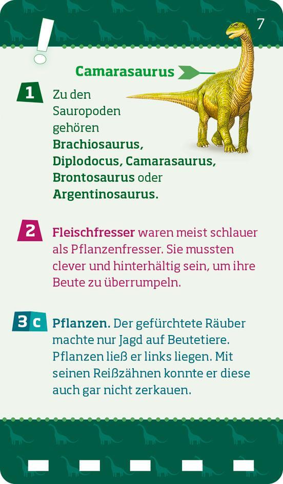 Bild: 9783788677794 | WAS IST WAS Quiz Dinosaurier | KG | Taschenbuch | 80 S. | Deutsch