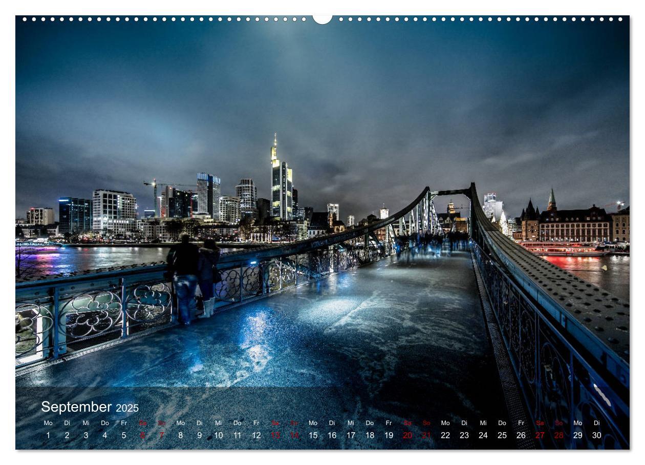 Bild: 9783435400935 | Frankfurt city view (Wandkalender 2025 DIN A2 quer), CALVENDO...