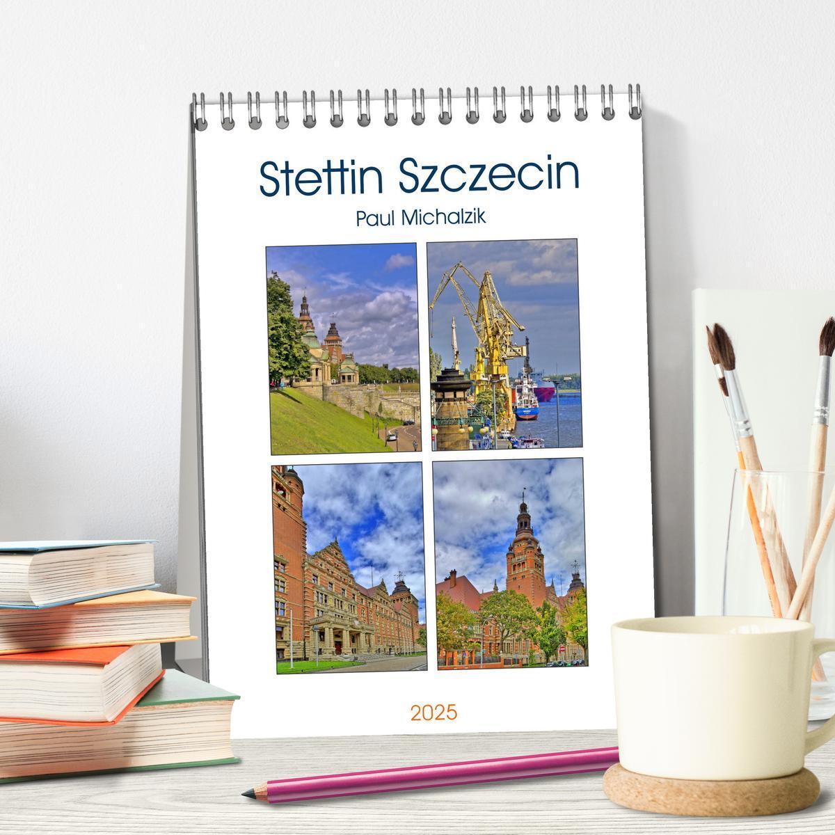 Bild: 9783457004951 | Stettin Szczecin (Tischkalender 2025 DIN A5 hoch), CALVENDO...