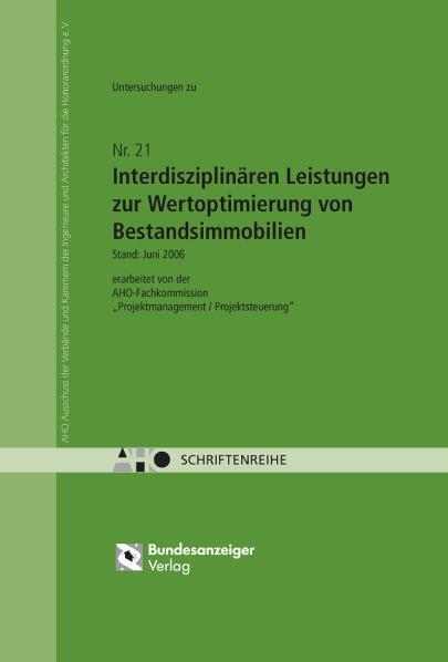 Cover: 9783898176323 | Interdisziplinäre Leistungen zur Wertoptimierung von...